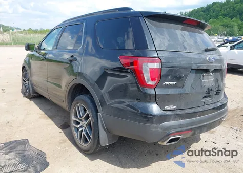 2017 Ford Explorer Sport z USA, uszkodzony, nr VIN 1FM5K8GT1HGA24949